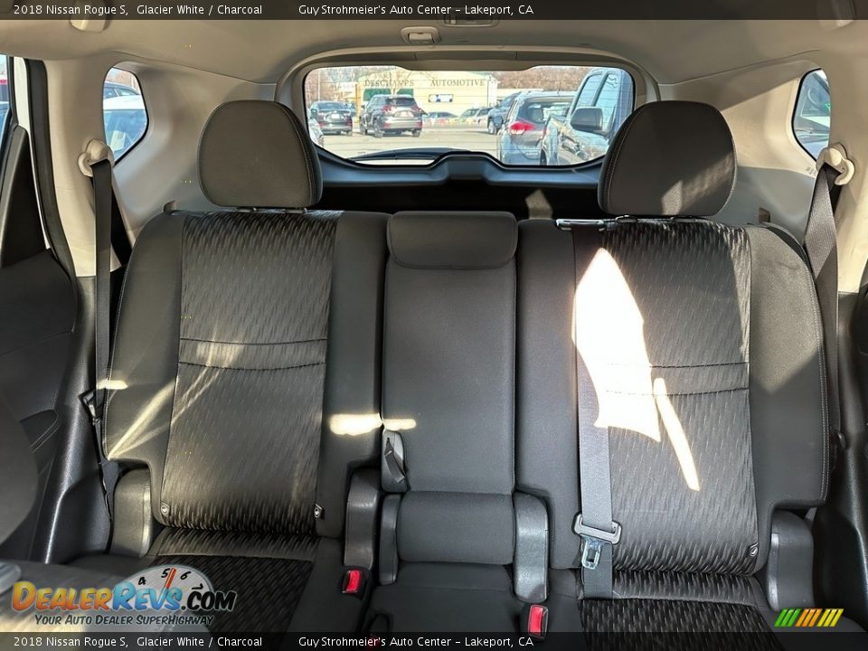 Rear Seat of 2018 Nissan Rogue S Photo #12