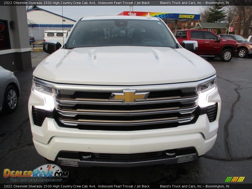 2022 Chevrolet Silverado 1500 High Country Crew Cab 4x4 Iridescent Pearl Tricoat / Jet Black Photo #30