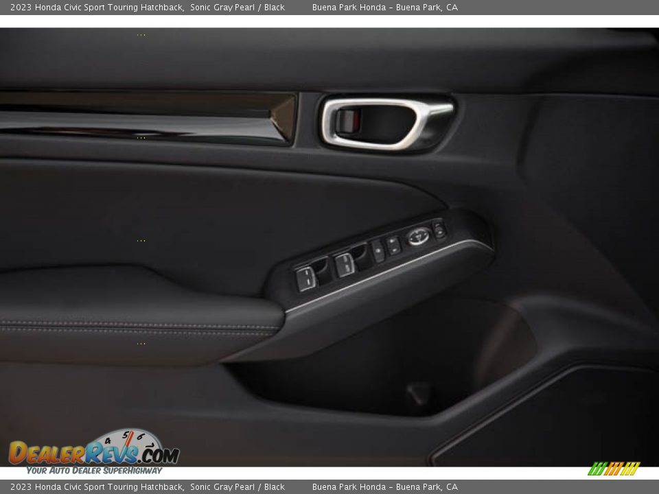 2023 Honda Civic Sport Touring Hatchback Sonic Gray Pearl / Black Photo #34