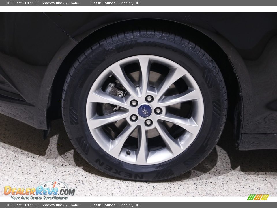 2017 Ford Fusion SE Shadow Black / Ebony Photo #21