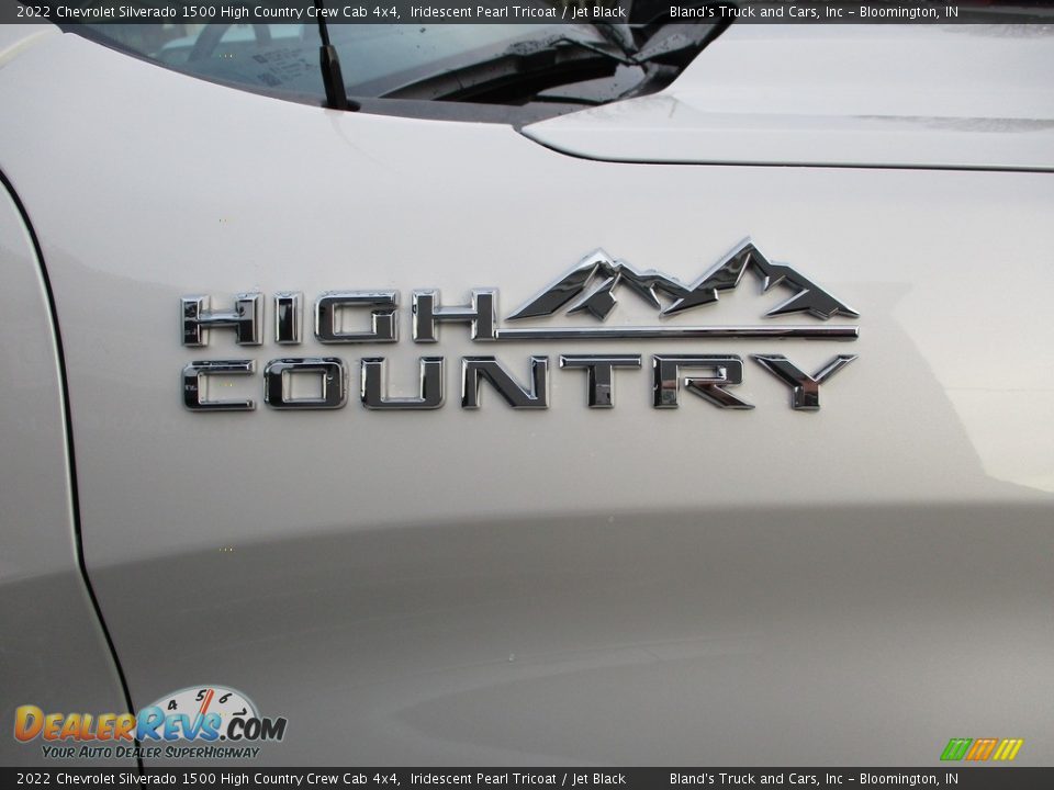 2022 Chevrolet Silverado 1500 High Country Crew Cab 4x4 Iridescent Pearl Tricoat / Jet Black Photo #32