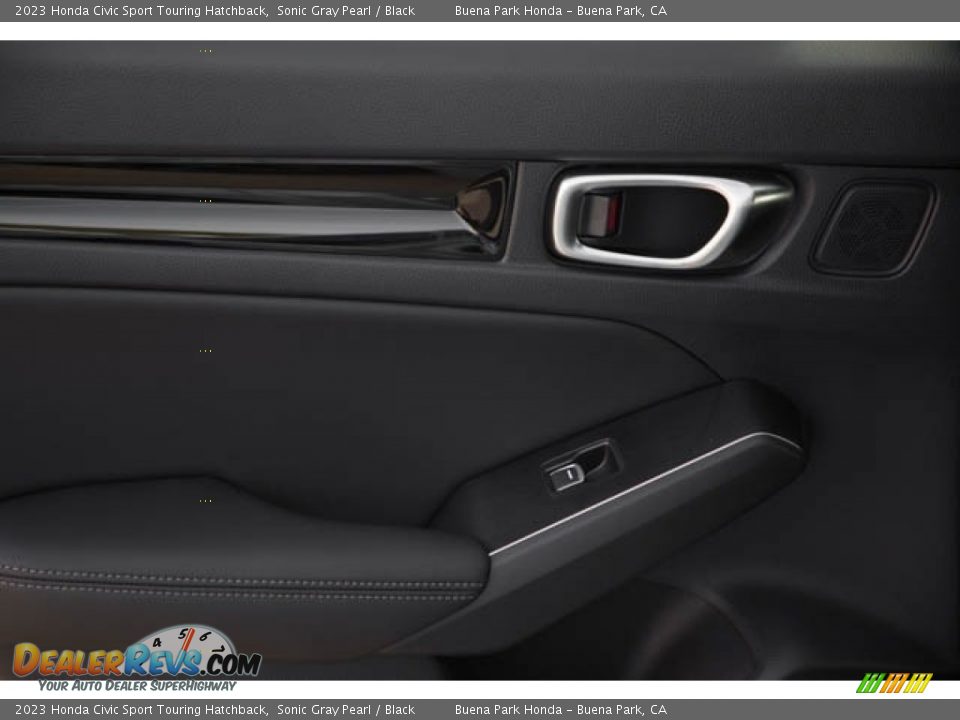 2023 Honda Civic Sport Touring Hatchback Sonic Gray Pearl / Black Photo #36