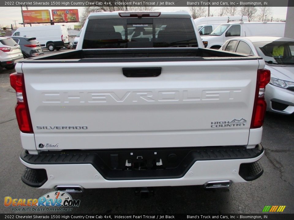 2022 Chevrolet Silverado 1500 High Country Crew Cab 4x4 Iridescent Pearl Tricoat / Jet Black Photo #35