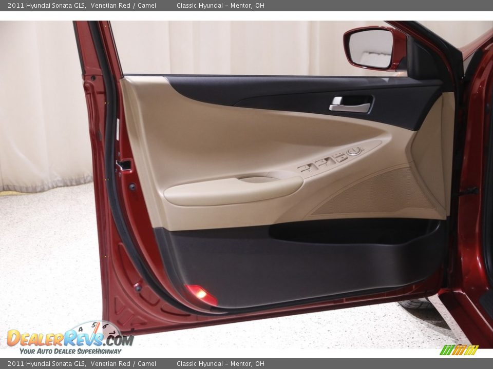 2011 Hyundai Sonata GLS Venetian Red / Camel Photo #4