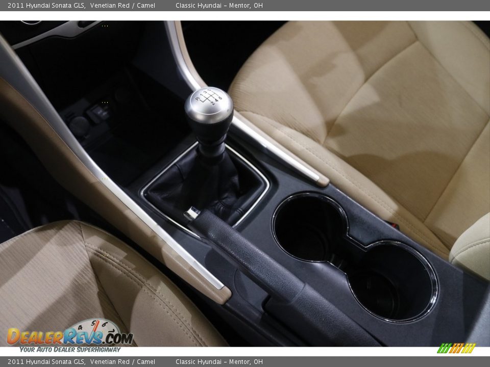 2011 Hyundai Sonata GLS Venetian Red / Camel Photo #13