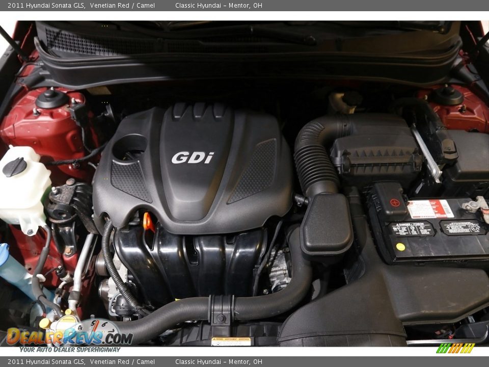 2011 Hyundai Sonata GLS Venetian Red / Camel Photo #18