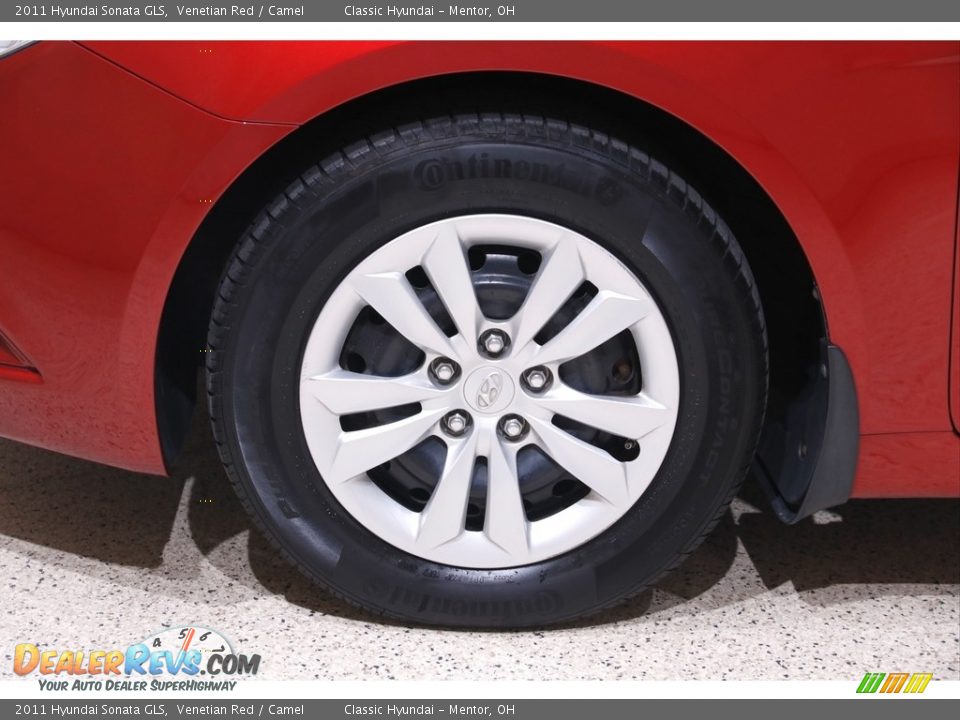 2011 Hyundai Sonata GLS Venetian Red / Camel Photo #19