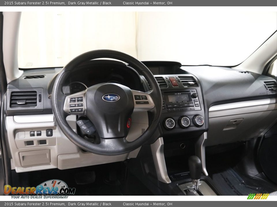 2015 Subaru Forester 2.5i Premium Dark Gray Metallic / Black Photo #6