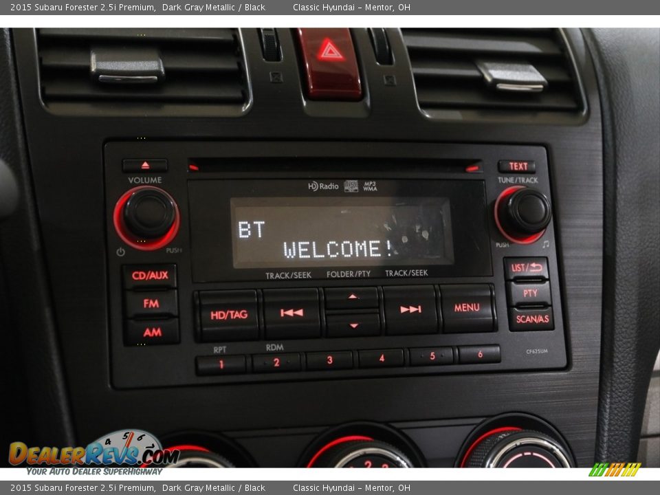 2015 Subaru Forester 2.5i Premium Dark Gray Metallic / Black Photo #15