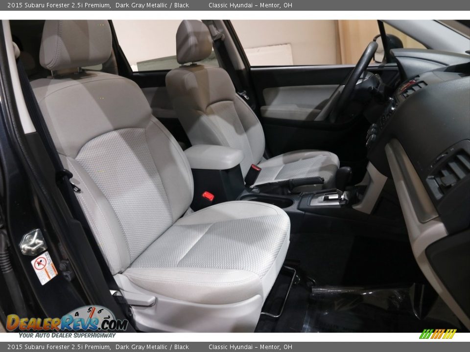 2015 Subaru Forester 2.5i Premium Dark Gray Metallic / Black Photo #18