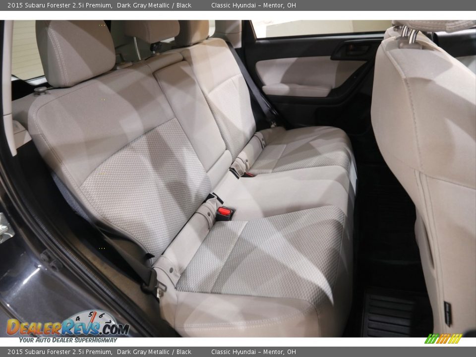 2015 Subaru Forester 2.5i Premium Dark Gray Metallic / Black Photo #19