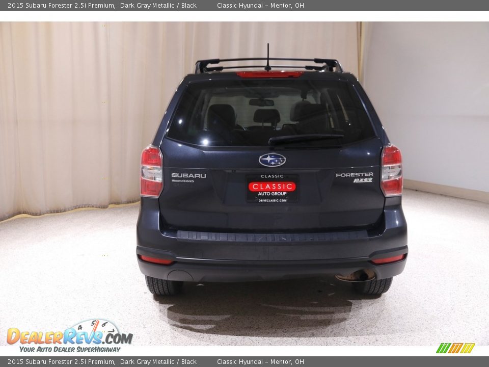 2015 Subaru Forester 2.5i Premium Dark Gray Metallic / Black Photo #21