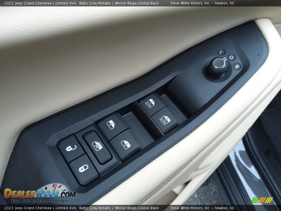 2023 Jeep Grand Cherokee L Limited 4x4 Baltic Gray Metallic / Wicker Beige/Global Black Photo #11