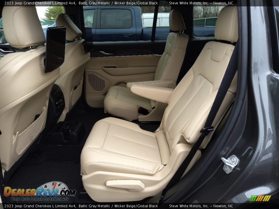 Rear Seat of 2023 Jeep Grand Cherokee L Limited 4x4 Photo #13