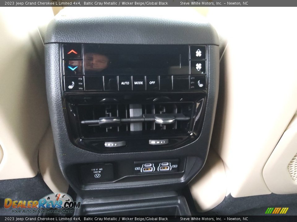 2023 Jeep Grand Cherokee L Limited 4x4 Baltic Gray Metallic / Wicker Beige/Global Black Photo #16