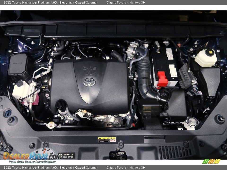 2022 Toyota Highlander Platinum AWD 3.5 Liter DOHC 24-Valve VVT-i V6 Engine Photo #22