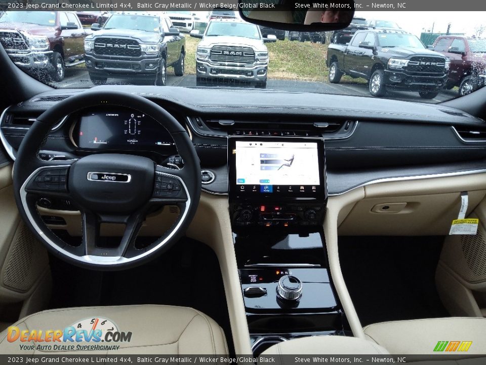Dashboard of 2023 Jeep Grand Cherokee L Limited 4x4 Photo #22