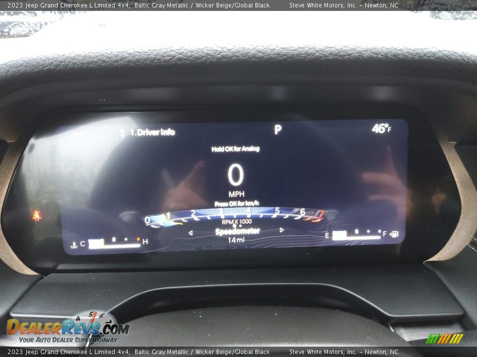 2023 Jeep Grand Cherokee L Limited 4x4 Baltic Gray Metallic / Wicker Beige/Global Black Photo #25