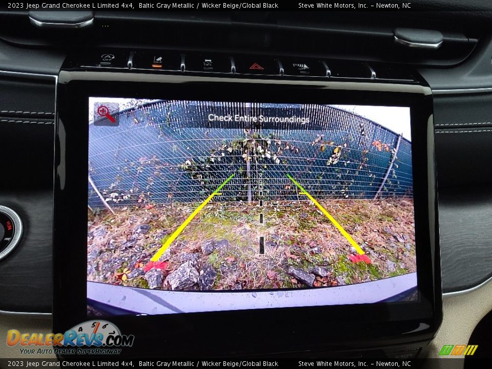 2023 Jeep Grand Cherokee L Limited 4x4 Baltic Gray Metallic / Wicker Beige/Global Black Photo #28