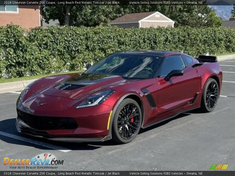 Front 3/4 View of 2018 Chevrolet Corvette Z06 Coupe Photo #1