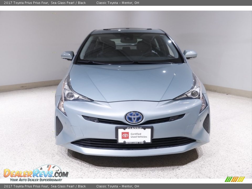 2017 Toyota Prius Prius Four Sea Glass Pearl / Black Photo #2