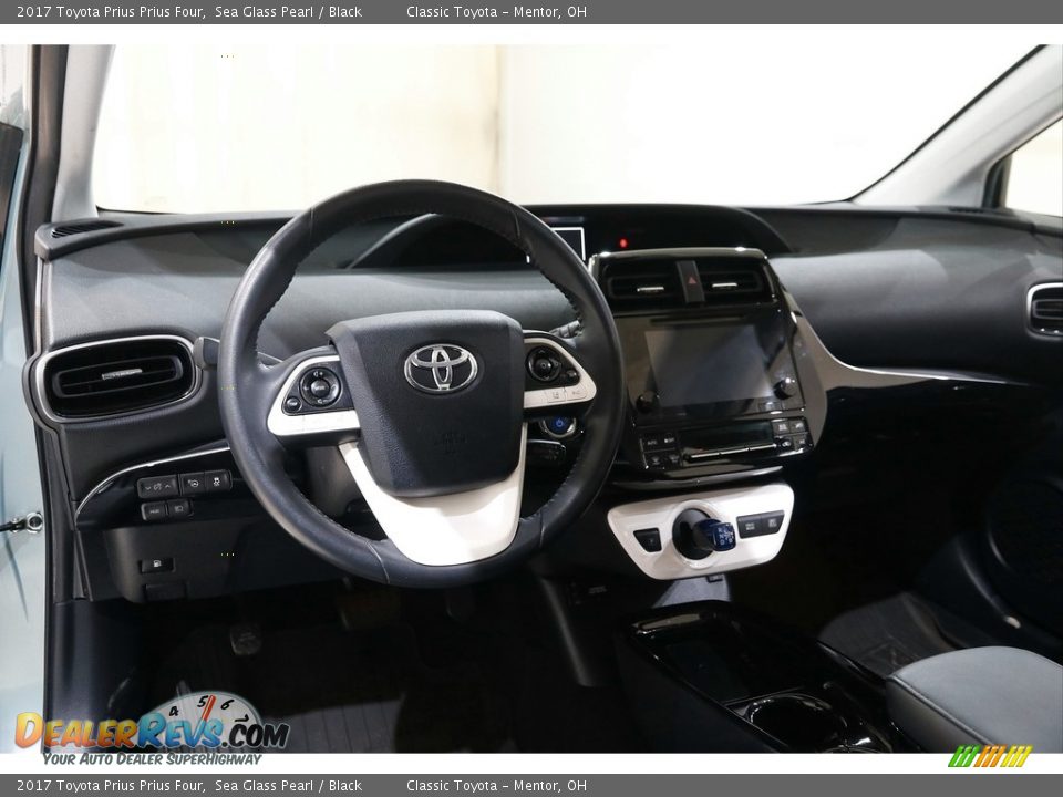 2017 Toyota Prius Prius Four Sea Glass Pearl / Black Photo #6