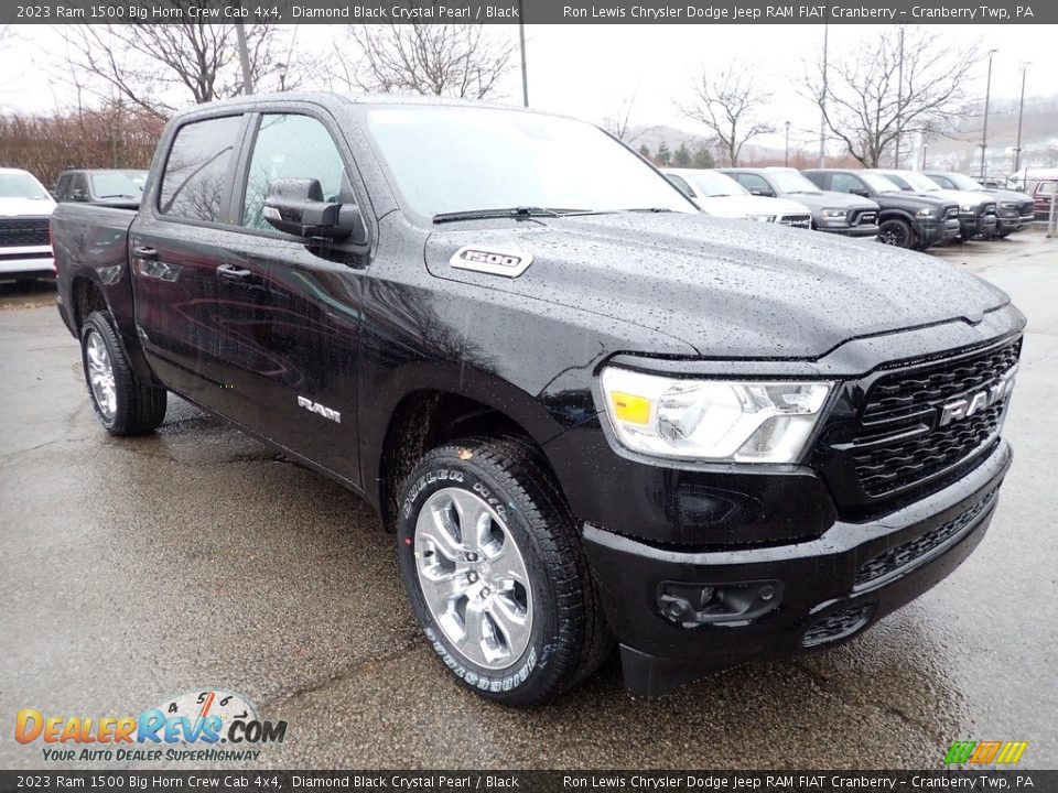 Front 3/4 View of 2023 Ram 1500 Big Horn Crew Cab 4x4 Photo #6