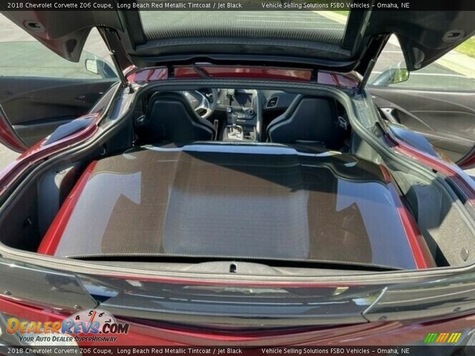 2018 Chevrolet Corvette Z06 Coupe Long Beach Red Metallic Tintcoat / Jet Black Photo #9