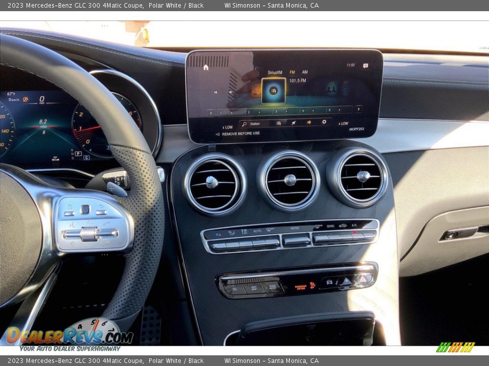 Controls of 2023 Mercedes-Benz GLC 300 4Matic Coupe Photo #7