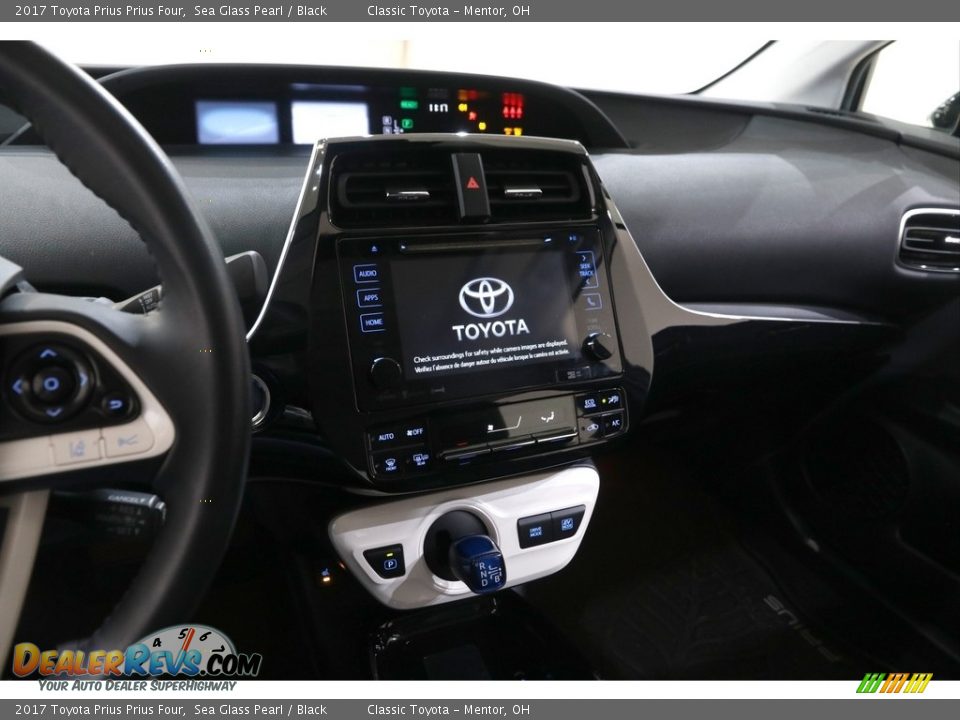 2017 Toyota Prius Prius Four Sea Glass Pearl / Black Photo #9