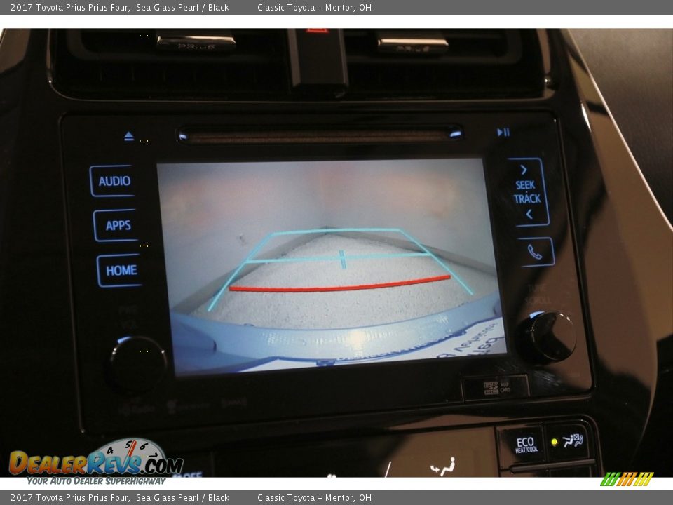 2017 Toyota Prius Prius Four Sea Glass Pearl / Black Photo #14