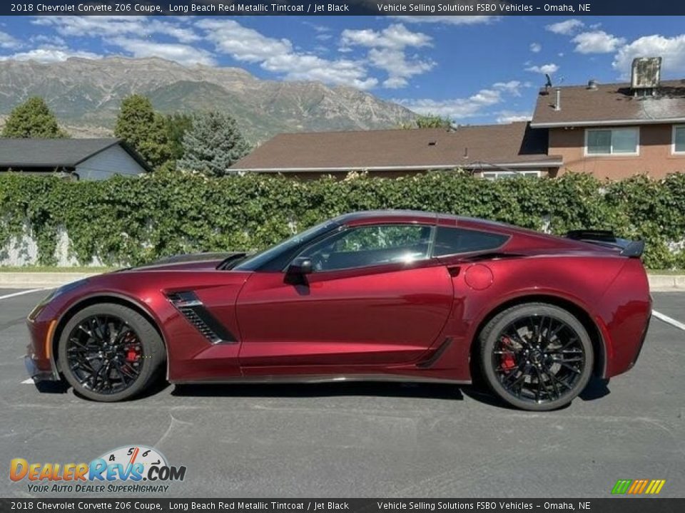 Long Beach Red Metallic Tintcoat 2018 Chevrolet Corvette Z06 Coupe Photo #18