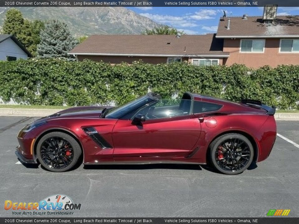 Long Beach Red Metallic Tintcoat 2018 Chevrolet Corvette Z06 Coupe Photo #20