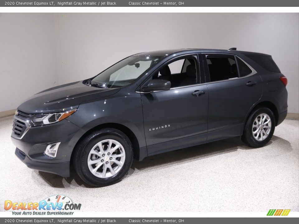 2020 Chevrolet Equinox LT Nightfall Gray Metallic / Jet Black Photo #3