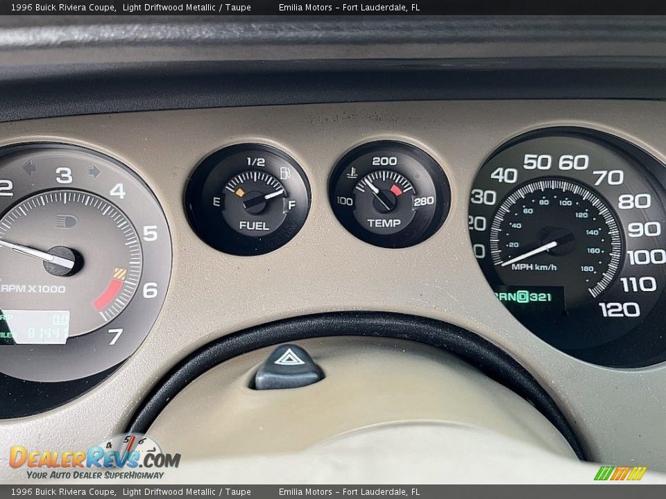 1996 Buick Riviera Coupe Gauges Photo #21