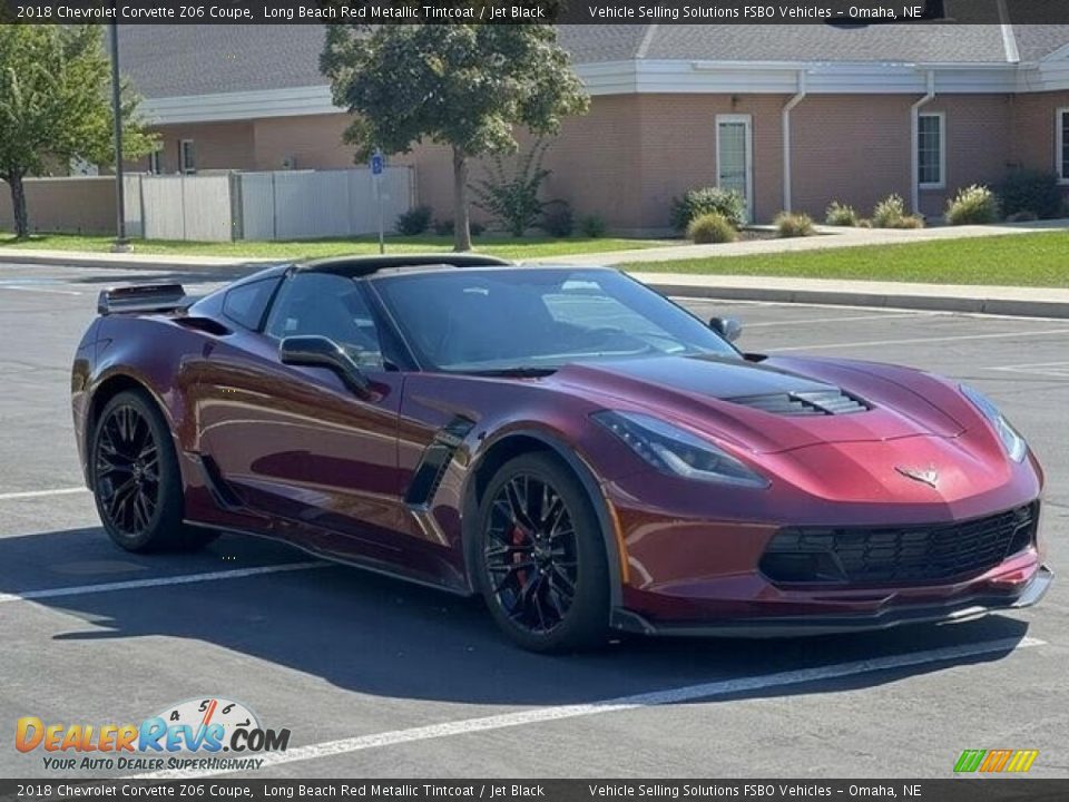 Front 3/4 View of 2018 Chevrolet Corvette Z06 Coupe Photo #21