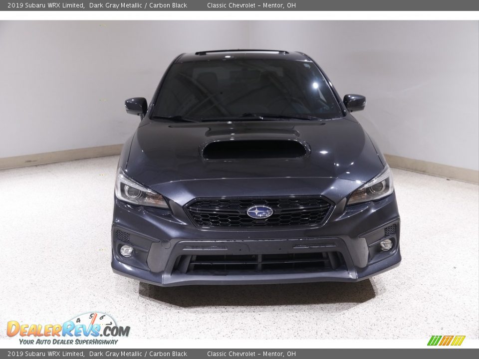 2019 Subaru WRX Limited Dark Gray Metallic / Carbon Black Photo #2