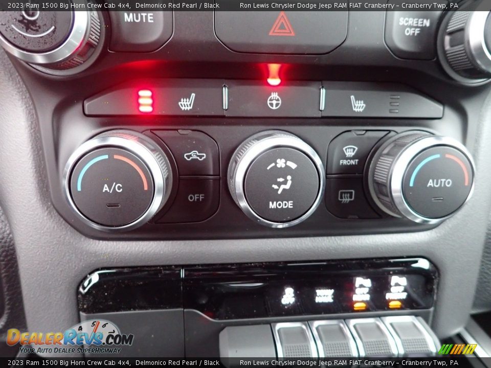 Controls of 2023 Ram 1500 Big Horn Crew Cab 4x4 Photo #18