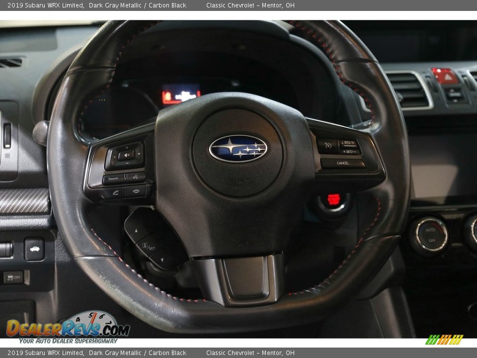 2019 Subaru WRX Limited Dark Gray Metallic / Carbon Black Photo #7