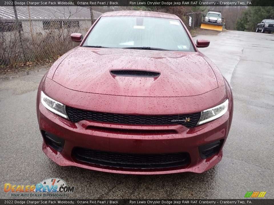2022 Dodge Charger Scat Pack Widebody Octane Red Pearl / Black Photo #2