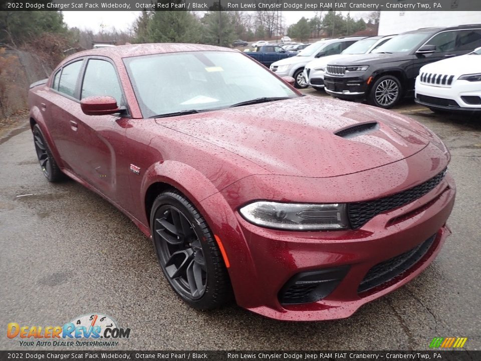 2022 Dodge Charger Scat Pack Widebody Octane Red Pearl / Black Photo #3