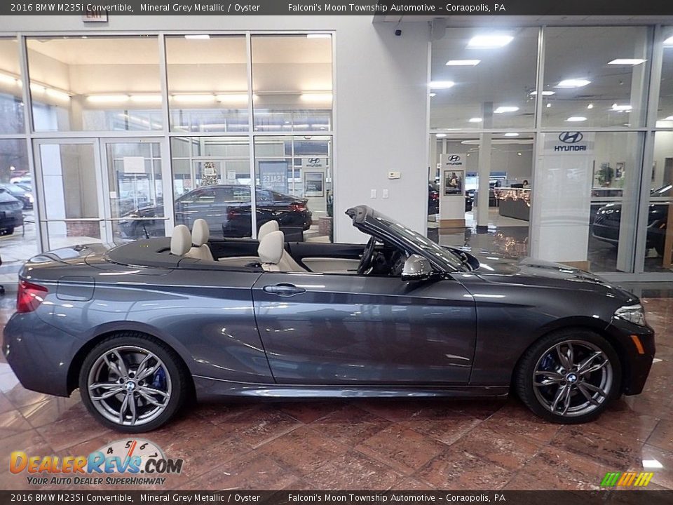 Mineral Grey Metallic 2016 BMW M235i Convertible Photo #1