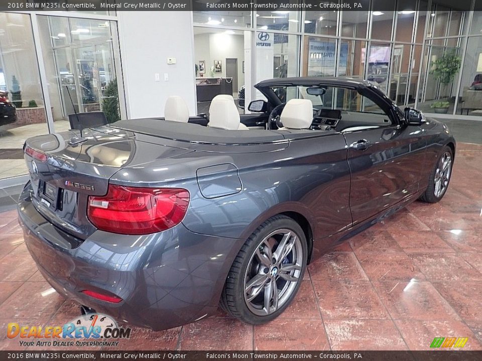 2016 BMW M235i Convertible Mineral Grey Metallic / Oyster Photo #2
