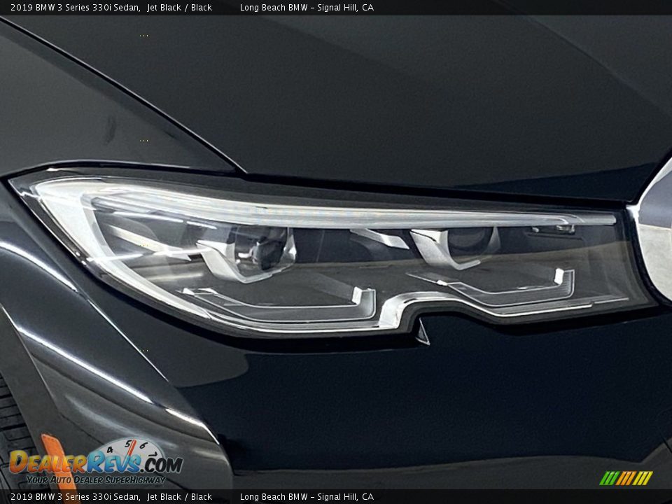 2019 BMW 3 Series 330i Sedan Jet Black / Black Photo #6