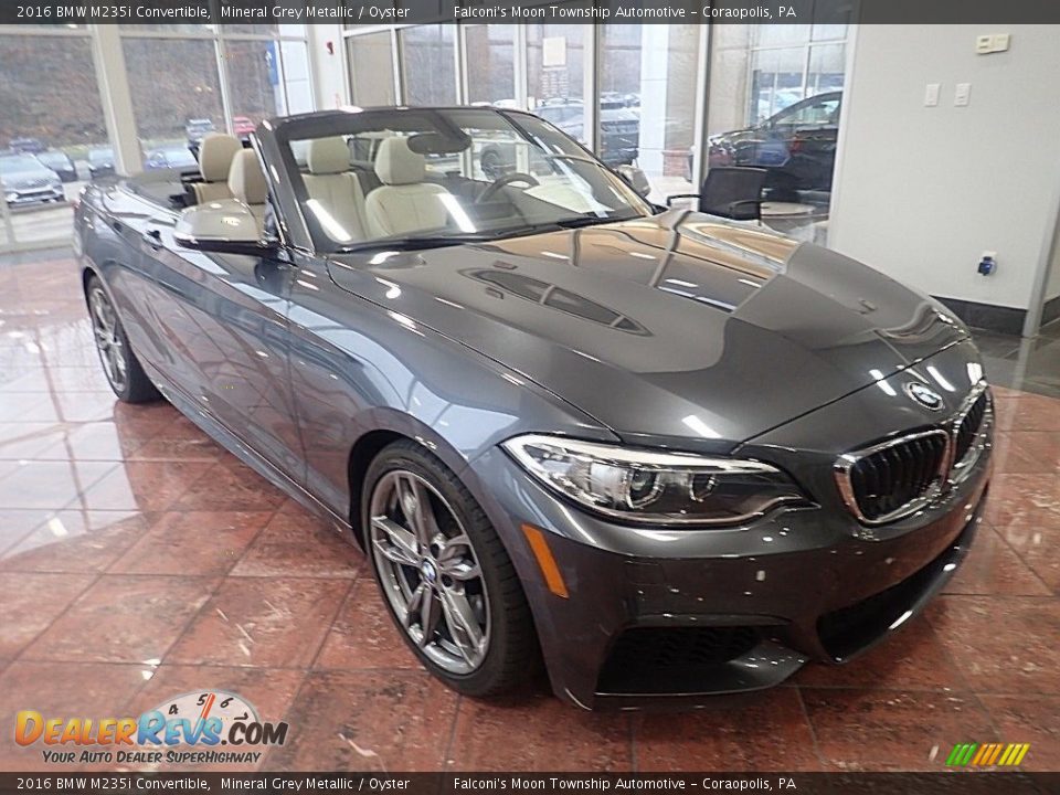 Front 3/4 View of 2016 BMW M235i Convertible Photo #7