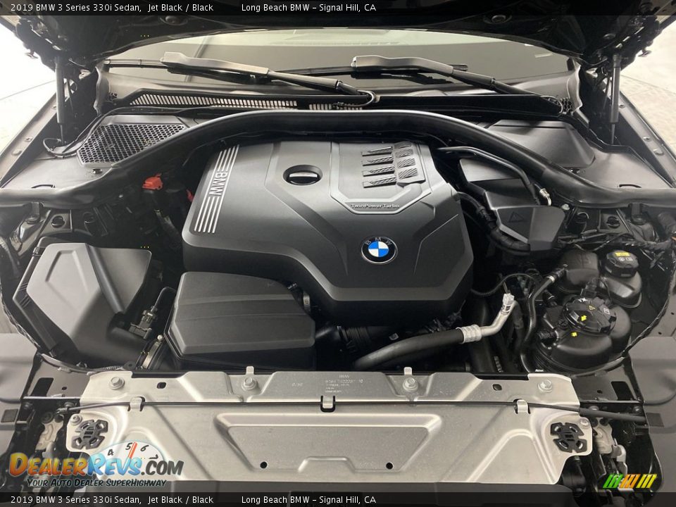 2019 BMW 3 Series 330i Sedan Jet Black / Black Photo #11