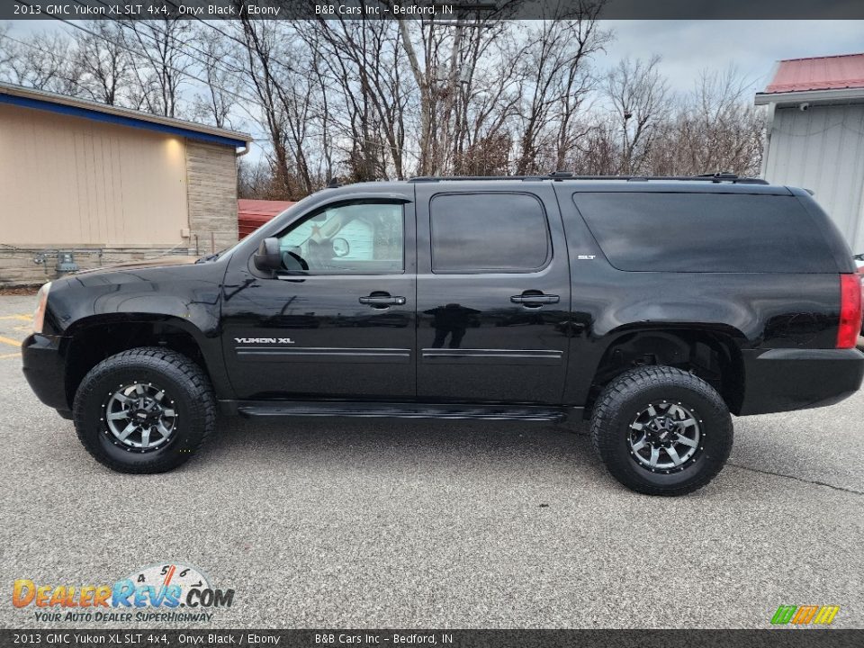 2013 GMC Yukon XL SLT 4x4 Onyx Black / Ebony Photo #1