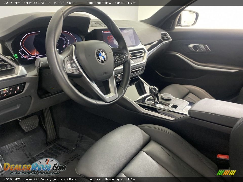 2019 BMW 3 Series 330i Sedan Jet Black / Black Photo #15