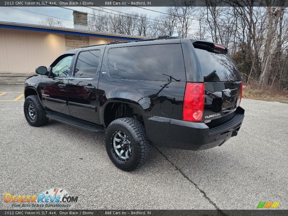 2013 GMC Yukon XL SLT 4x4 Onyx Black / Ebony Photo #2