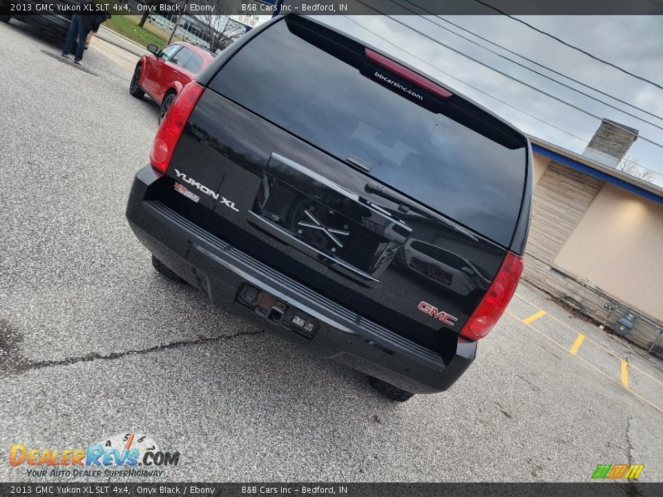 2013 GMC Yukon XL SLT 4x4 Onyx Black / Ebony Photo #3